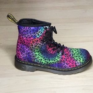 Colorful Cheeta Print Dr. Martins